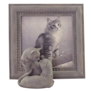 Fotolijst met Katten taupe