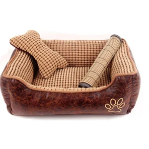 Woefielux Cozy Nest Kennel – Luxe Huisdierbed met Hoge Rand – Veilig & Warm Slaapnest – Small t/m XL
