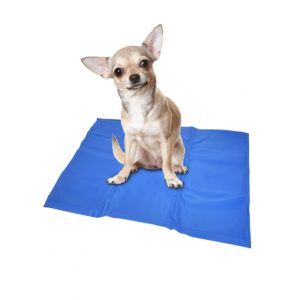 Koelmat M 65 cm blauw