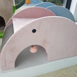 kittenpaal elephant slide roze