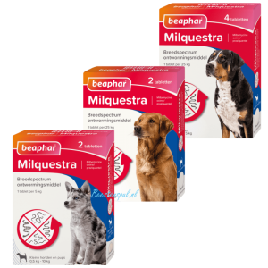 Beaphar – Milquestra – Ontworming – Hond