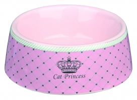 Cat Princess Keramische Voer/Waterbak