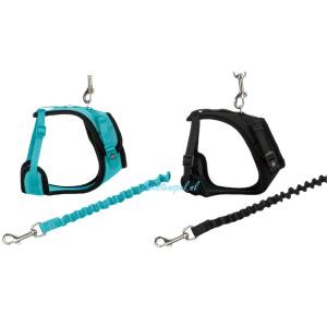 Trixie – Mesh Y-tuigje met Riem – Kat