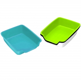 Cage-toilette step in, col.ass. w. entrance 37x27cm