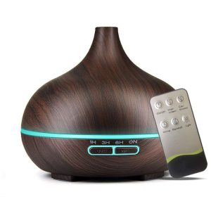 aroma diffuser essential pro dark wood 550 ml