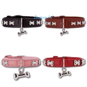 Doxtasy – Halsband – Art Leather – Silverbones