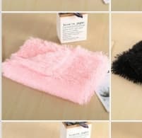 pluche matje baby roze medium