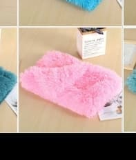 pluche matje roze large