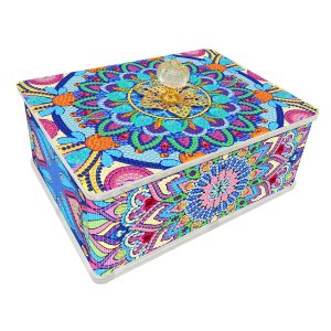 Diamond Painting Decoratieve Opbergdoos – Mandala