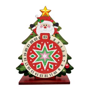 Diamond Painting Aftelkalender Kerst – Kerstman