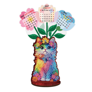 Diamond Painting Kalender – Kat