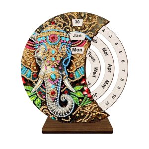 Diamond Painting Kalender – Olifant