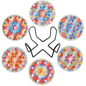 Diamond Painting Onderzetters – Mandala