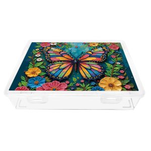 Diamond Painting Opbergbox – Vlinder