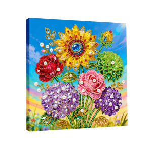 Diamond Painting Schilderij Bloemen – Pearl Collectie