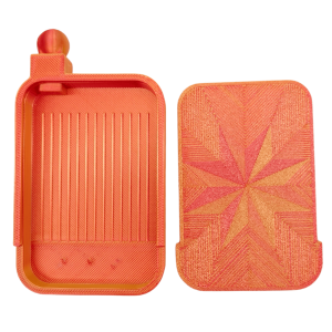 Diamond Painting Schudbakje met Deksel – Oranje