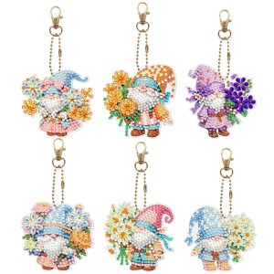 Diamond Painting Sleutelhangers – Kabouters