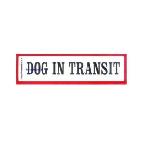 Sticker – Dog in Transit