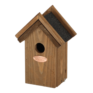 Nestkast Mila voor winterkoningen met bitumen dak