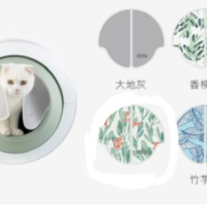 catmeet gordijn voor globe grijs