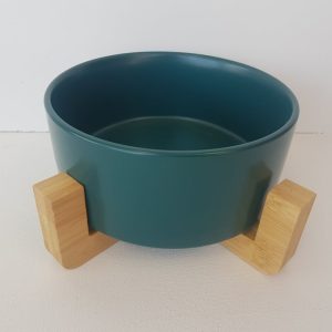 CatzWalk eetpot met staander groen