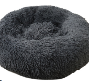 pluche donut antracite 60cm