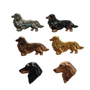 Pinbroche – Teckel Langhaar