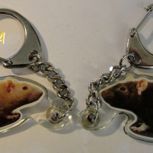 Sleutelhanger – Ratten – Gummi