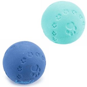 Beeztees – Bal met Pieper – Rubber