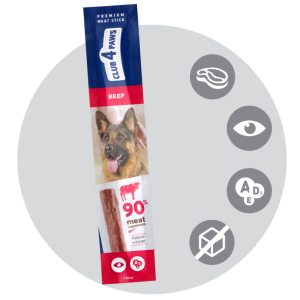 Club 4 paws beefstick-12 gram