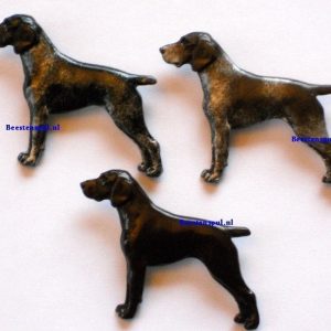 Broche – Duitse Staande Korthaar – Stand