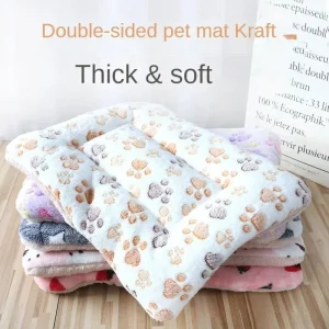 Hondenkussen Dubbelzijdig – Pluche Kattenmand | Comfortabel Slaapplek