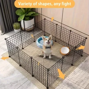 WoefieLux SafeHaven Suite – Luxe Indoor Hondenverblijf & Puppyren