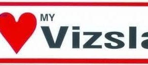 Sticker – I Love – Vizsla