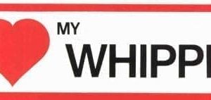 Sticker – I Love – Whippet