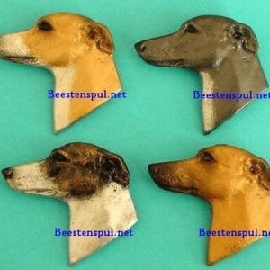 Broche – Whippet – Kop Groot