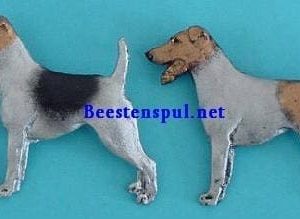 Broche – Fox Terrier Gladhaar