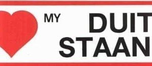 Sticker – I Love – Duitse Staande