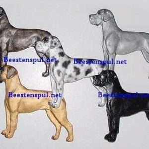 Decoratieplaat – Duitse Dog