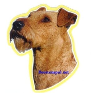 Sticker – Ierse Terrier