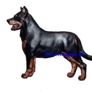 Broche – Beauceron – Gecoupeerd
