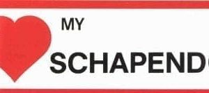 Sticker – I Love – Schapendoes
