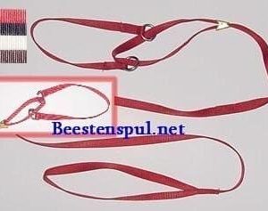 Show-/Puppylijn – Nylon Plat – Halfslip met Knijpertje
