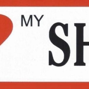 Sticker – I Love – Shiba