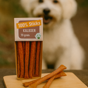 100% kalkoensticks – 70 gram