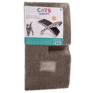 Katten Krabkarton met Kattenkruid – 46 x 24 x 8 cm