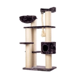 krabpaal castle beige and black 80x50x162