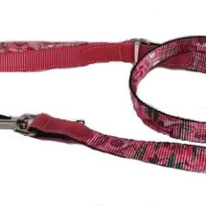Hondenriem roze met tekening – Linky