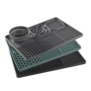 Siliconen Likmat - Slowfeeder voor Natvoer of Snacks