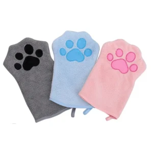 Sneldrogende Badhandschoen voor Hond & Kat